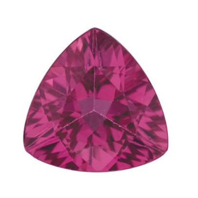 Turmalín ružový trillion 5,5 x 5,5 mm 0,54ct Fazetovaný TUTFAARO-5,5 2