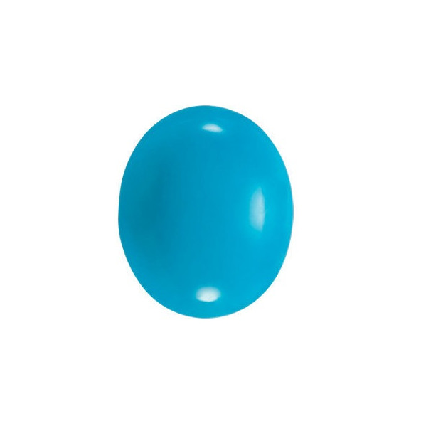 Tyrkys bluebird ovál 6 x 4 mm 0,5ct Kabošon TYOKSTB-6 Tyrkys bluebird ovál 6 x 4 mm 0,5ct Kabošon TYOKSTB-6