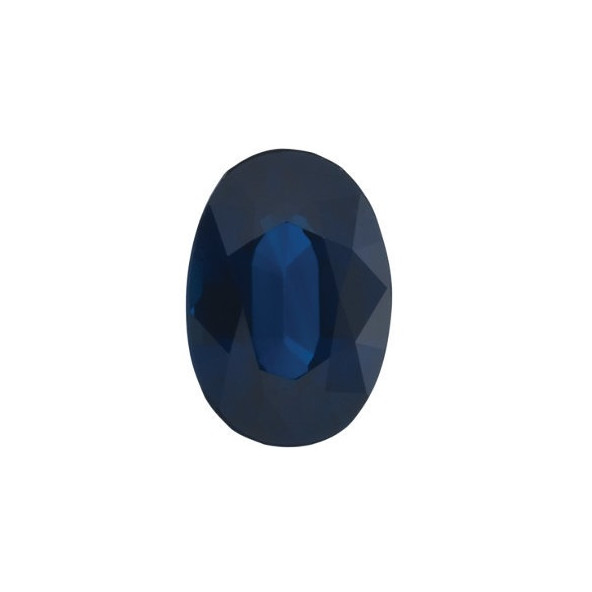 Zafír modrý ovál 9 x 7 mm 2,6ct Fazetovaný ZFOFASP-9