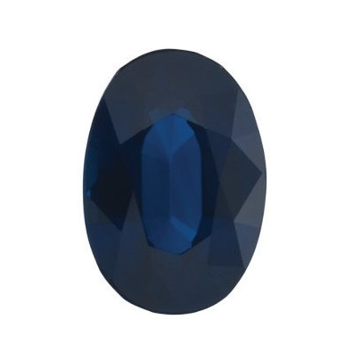 Zafír modrý ovál 10 x 8 mm 3,75ct Fazetovaný ZFOFASP-10 2