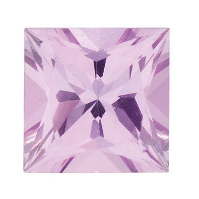 Zafír ružový štvorec 2,25 x 2,25 mm 0,1ct Princess cut ZFPPARO-2,25 2