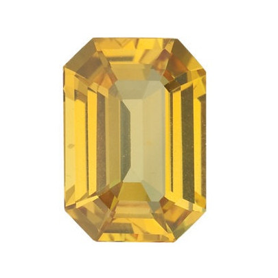 Zafír žltý emerald 7 x 5 mm 1,18ct Fazetovaný ZFEFAAYL-7 2