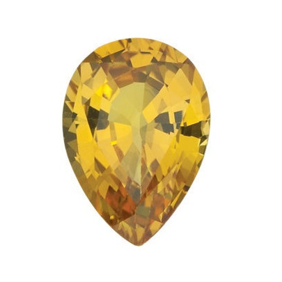 Zafír žltý slza 7 x 5 mm 0,88ct Fazetovaný ZFXFAAYL-7 2