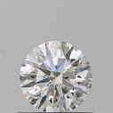 Prírodný diamant okrúhly briliant, SI2, H, 0,5ct, GIA