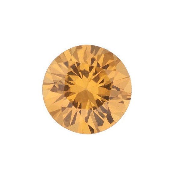 Zafír žltý okrúhly 4,5 mm 0,42ct Diamantový ZFRDAAAYL-4,5