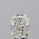 Prírodný diamant radiant, SI2, H, 0,5ct, GIA