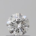 Prírodný diamant okrúhly briliant, I1, F, 0,5ct, GIA