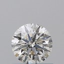 Prírodný diamant okrúhly briliant, SI2, H, 0,53ct, GIA