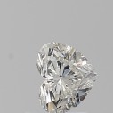 Prírodný diamant srdce, SI2, H, 0,7ct, GIA