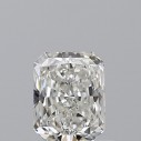 Prírodný diamant radiant, SI2, H, 0,7ct, GIA