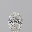 Prírodný diamant oval, I1, F, 0,7ct, GIA