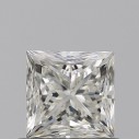 Prírodný diamant princess, VS1, I, 0,7ct, GIA