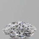 Prírodný diamant markíz, SI1, D, 0,7ct, GIA