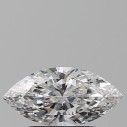 Prírodný diamant markíz, SI1, D, 0,7ct, GIA