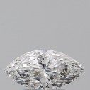 Prírodný diamant markíz, SI1, D, 0,7ct, GIA