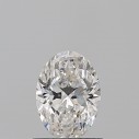 Prírodný diamant oval, SI1, F, 0,7ct, GIA