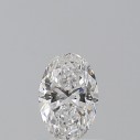 Prírodný diamant oval, SI2, D, 0,7ct, GIA