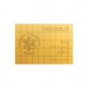 Investičná zlatá tehla 50 x 1 g CombiBar Heraeus