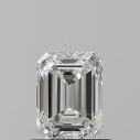 Prírodný diamant emerald, VS1, H, 0,7ct, GIA