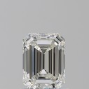Prírodný diamant emerald, VS1, H, 0,7ct, GIA
