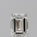 Prírodný diamant emerald, VS1, H, 0,7ct, GIA