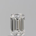 Prírodný diamant emerald, VS2, E, 0,7ct, GIA
