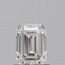 Prírodný diamant emerald, VS2, F, 0,7ct, GIA