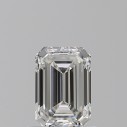 Prírodný diamant emerald, VS2, G, 0,7ct, GIA