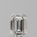 Prírodný diamant emerald, SI1, G, 0,7ct, GIA