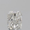 Prírodný diamant radiant, VS2, G, 0,7ct, GIA