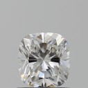 Prírodný diamant cushion, VS2, F, 0,7ct, GIA