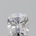 Prírodný diamant cushion, SI1, D, 0,7ct, GIA