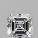 Prírodný diamant štvorcový emerald, VS2, D, 0,7ct, GIA