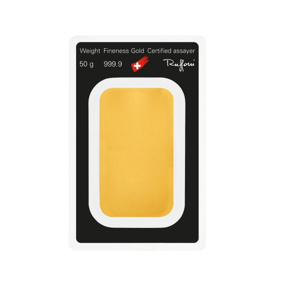Investičná zlatá tehla 50 g razená Argor Heraeus 70008 (3)
