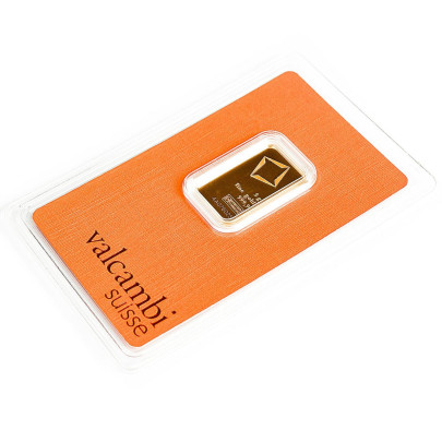 70024 Investičná zlatá tehla  5 g Valcambi (1) 2