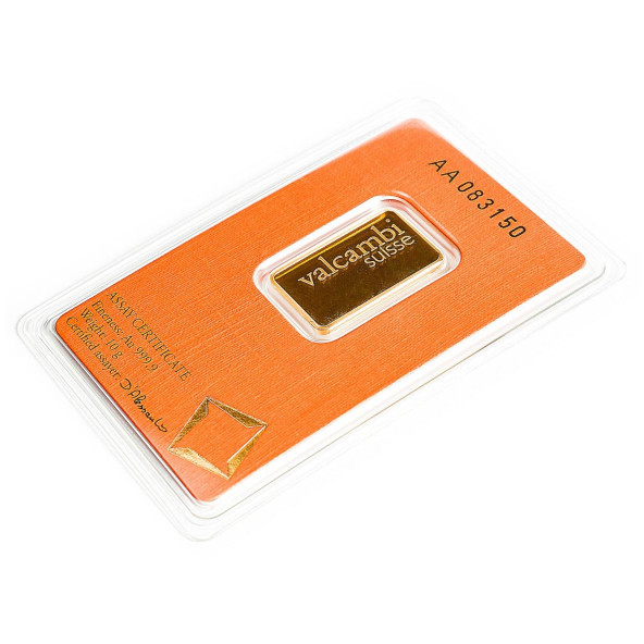 70025 Investičná zlatá tehla  10 g Valcambi  (3)