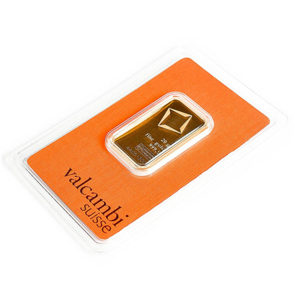 70026 Investičná zlatá tehla  20 g Valcambi (2)