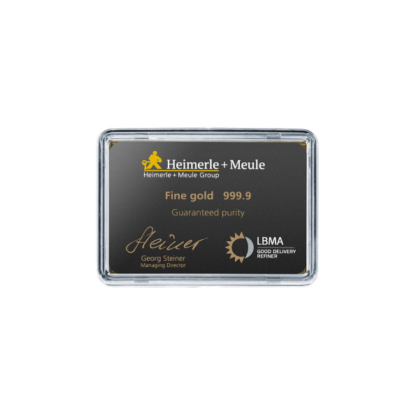 Investicna zlata tehla 50x1 g CombiBars Heimerle+Meule 81016569