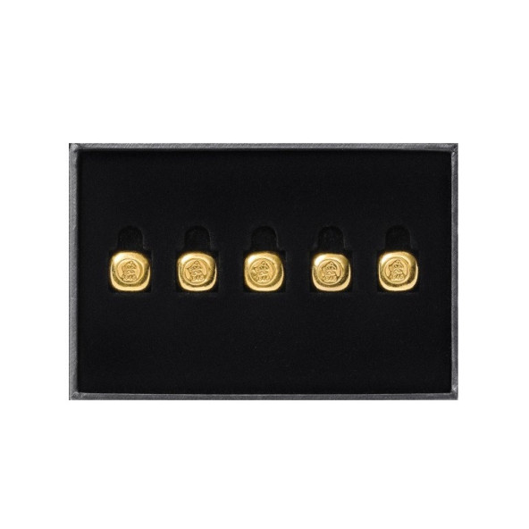 Investičná zlatá tehla 5x10 g liata set Heimerle+Meule 81016716