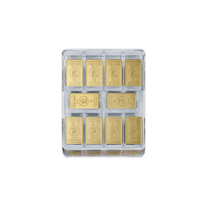 Investicna zlata tehla 250x1 g UnityBox Heimerle+Meule 81016767