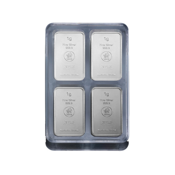 Investicna strieborna tehla 100x1 g UnityBox Heimerle+Meule 81020726