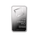 Investičná palladium tehla 1 oz razená Valcambi