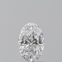 Prírodný diamant oval, SI1, D, 0,71ct, GIA