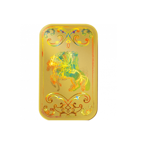 Investičná zlatá tehla 5 g razená Kinegram Münze Österreich 86100005 (2)