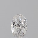 Prírodný diamant oval, SI1, D, 0,71ct, GIA