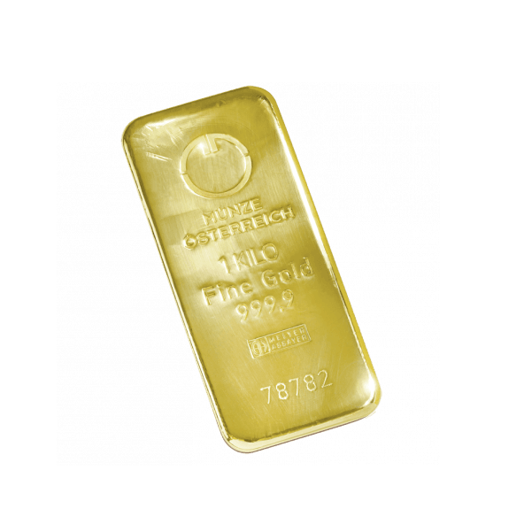 Investičná zlatá tehla 1000 g liata Münze Österreich 86101000 (2)