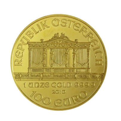 Investičná zlatá minca 1 oz Wiener Philharmoniker 100 Euro 01102201-21 2