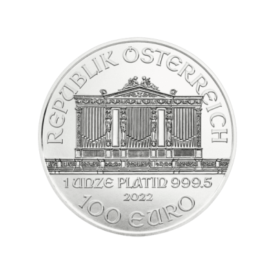 Investičná platinová minca 1 oz Wiener Philharmoniker 100 Euro 01302201 2