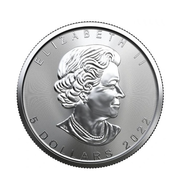 Investičná strieborná minca 1 oz  Maple leaf 5 dollars 04202201-22 (2)