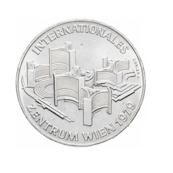 Investičná strieborná minca 15,36 g  Zentrum Wien 100 Schilling I. 01202003-79